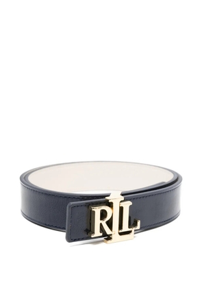 Lauren Ralph Lauren logo-buckle belt - Blue