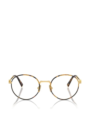 Miu Miu Eyewear round-frame glasses - Gold