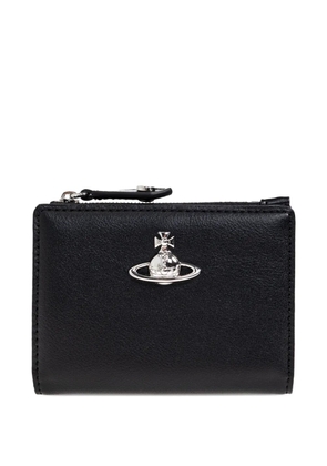 Vivienne Westwood Orb zip wallet - Black
