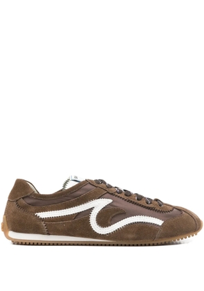 SANDRO brown sneakers