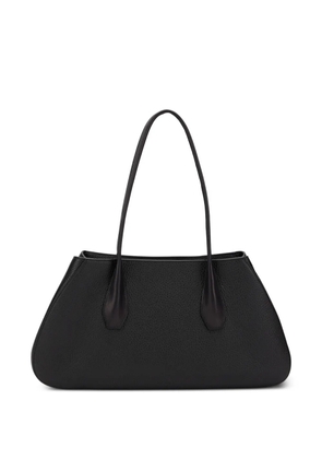 The Row Alger textured tote bag - Black