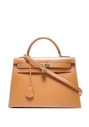 Hermès Pre-Owned 2020 32 Kelly leather two-way handbag - Neutrals