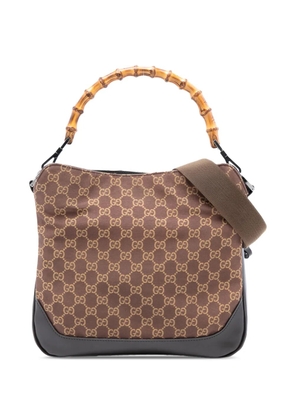 Gucci Pre-Owned 2000-2015 GG Canvas Bamboo Web satchel - Brown