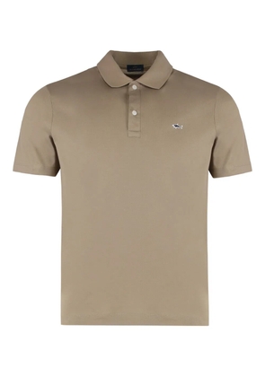 Paul & Shark logo-detail polo shirt - Neutrals