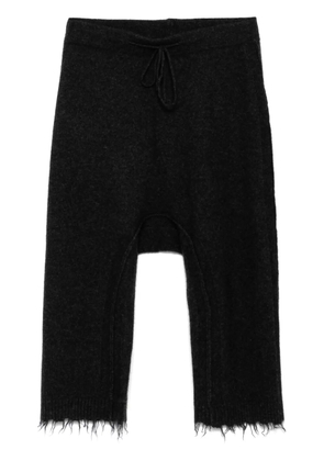 Rundholz knitted cropped trousers - Grey