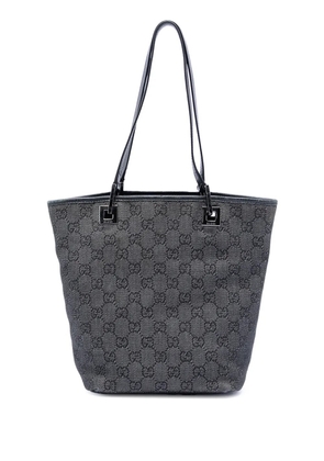 Gucci Pre-Owned 2000-2015 GG Denim shoulder bag - Grey