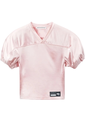 Alexander Wang Football padded jersey T-shirt - Pink