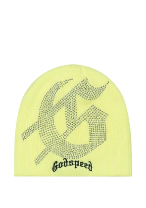 GODSPEED studded beanie hat - Yellow