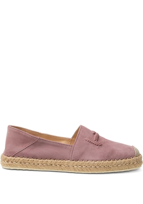 Tod's suede espadrilles - Pink