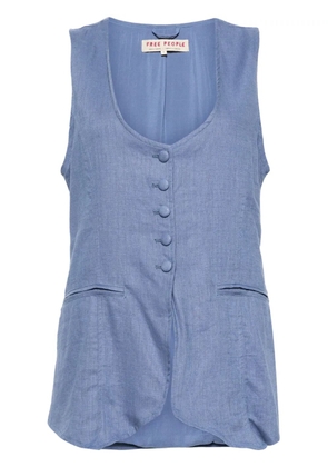Free People Millie vest - Blue