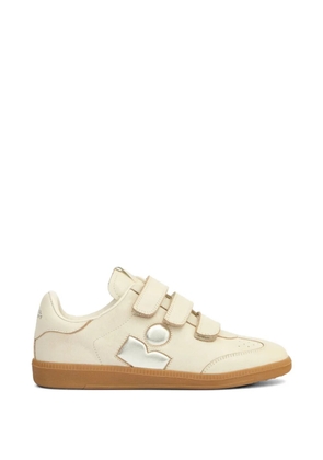 ISABEL MARANT Beth logo-detail sneakers - Neutrals