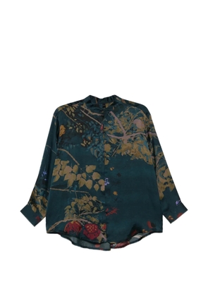 YAVI Nolen floral-print shirt - Green