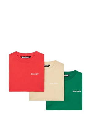 Palm Angels logo T-shirt (pack of three) - Neutrals
