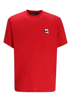 Karl Lagerfeld embroidered logo t-shirt