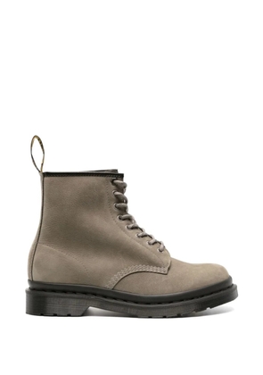 Dr. Martens 1460 lace-up nubuck boots - Grey