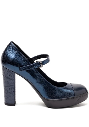 Hogan buckle-strap pumps - Blue