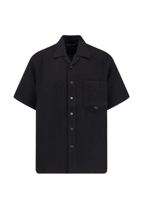 Massimo Osti Studio bowling-collar shirt - Black