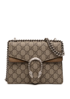 Gucci Pre-Owned 2016-2026 Small GG Supreme Dionysus crossbody bag - Brown