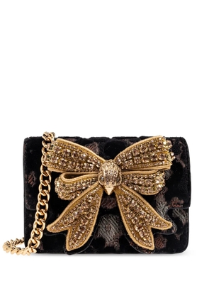 Kurt Geiger London extra small Shoreditch bow shoulder bag - Black
