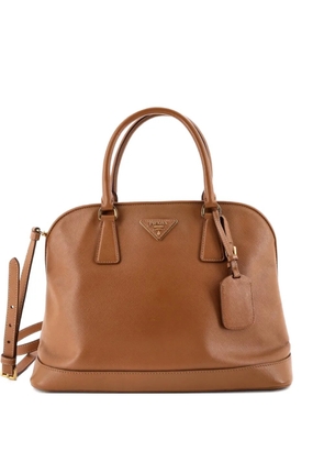 Prada Pre-Owned Open Promenade Bag Saffiano Leather Medium tote bag - Brown