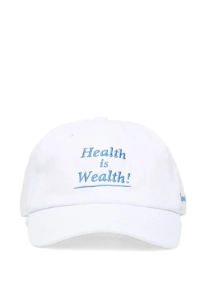 Sporty & Rich embroidered cap - White