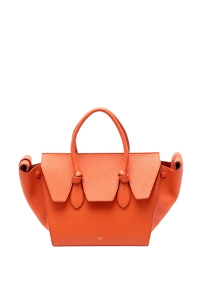Celine Pre-Owned 2015 Small Grained Calfskin Tie Knot handbag - Orange
