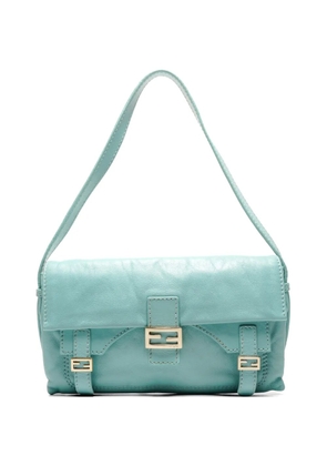 Fendi Pre-Owned 2000s-2015s Fendi Mamma Bucket shoulder bag - Blue