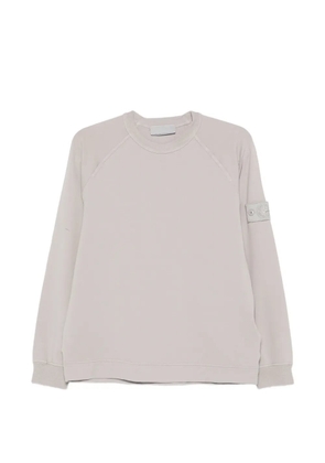 Stone Island patch sweatshirt - Grey