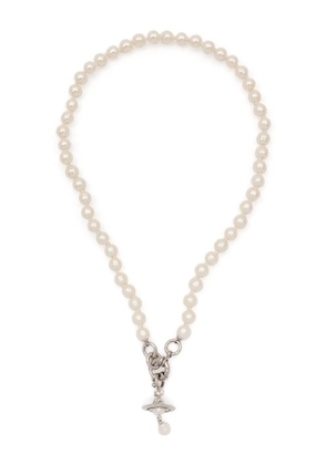 Vivienne Westwood Aleksa pearl necklace - White