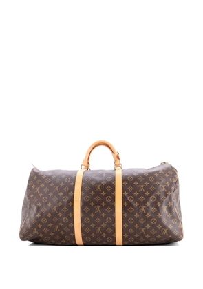 Louis Vuitton Pre-Owned Keepall Bag Monogram Canvas 60 travel bag - Brown