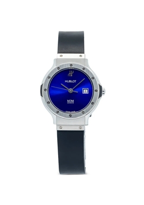 Hublot MDM Geneve blue round 28mm watch