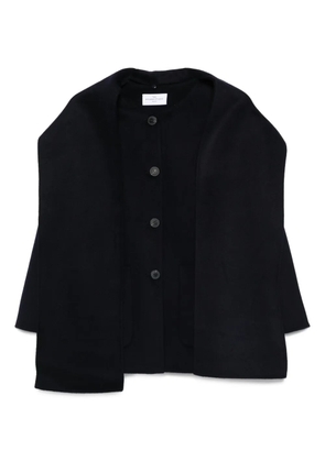 THE DYNAMIS STUDIO button-fastening wool jacket - Blue