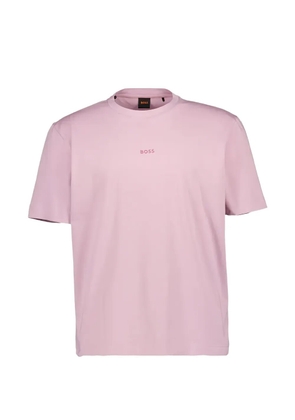BOSS logo-detail T-shirt - Pink