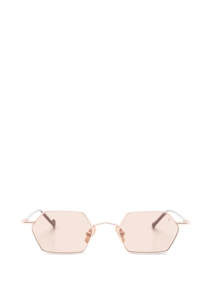 Eyepetizer geometric frame sunglasses - Gold