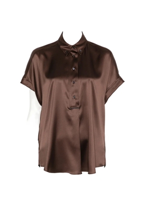 Brunello Cucinelli buttoned blouse - Brown