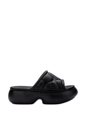 Melissa puff platform slides - Black