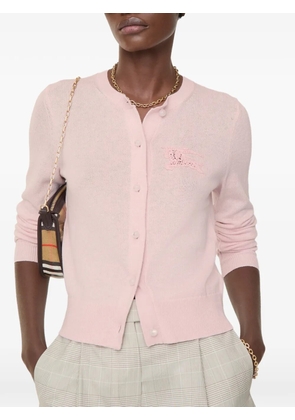 Burberry EKD cotton wool cardigan - Pink