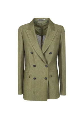 Tagliatore double-breasted blazer - Green