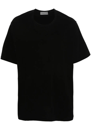 Yohji Yamamoto short-sleeves cotton T-shirt - Black
