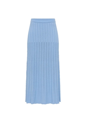 Rebecca Vallance Natalie midi skirt - Blue