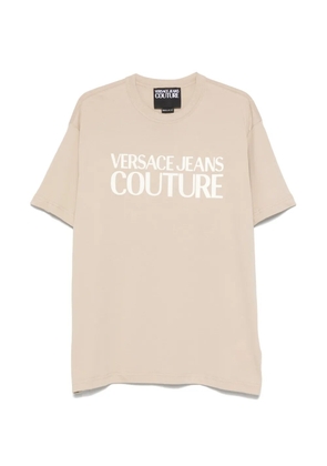 Versace Jeans Couture logo-detail T-shirt - Neutrals