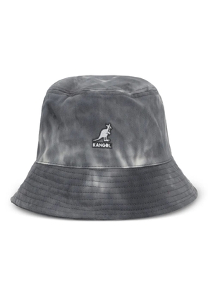Kangol tie-dye logo bucket hat - Grey