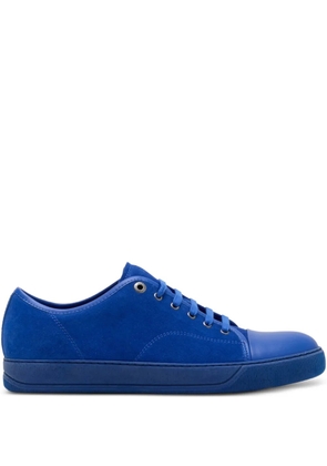 Lanvin lace-up toe-cap sneakers - Blue