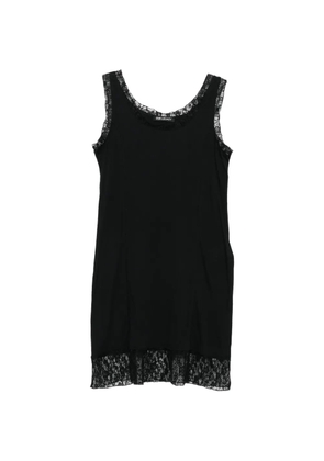 OUR LEGACY Dawn lace mini dress - Black