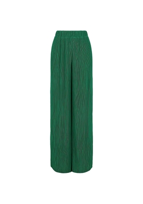Off-White pleated pyjama bottoms - Green