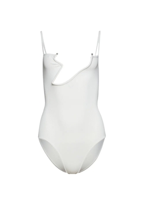 Christopher Esber Odessa Arced knitted bodysuit - White