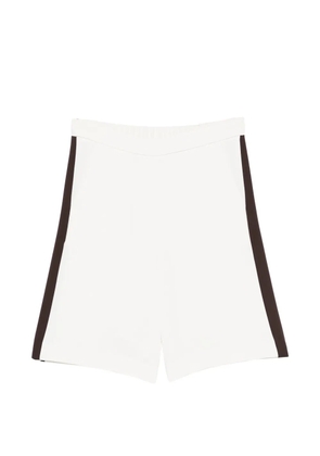 P.A.R.O.S.H. Panty striped bermuda shorts - White