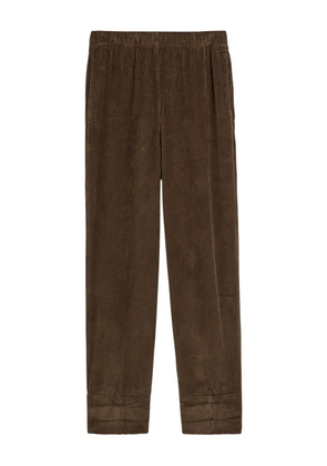 American Vintage Padow corduroy-effect trousers - Brown