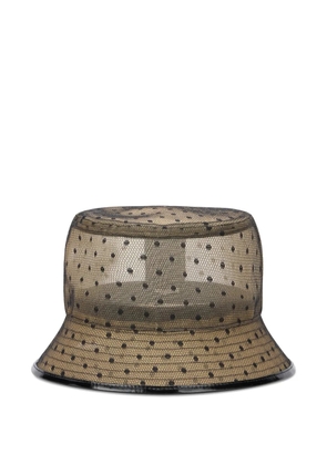 Valentino Garavani polka-dot bucket hat - Neutrals