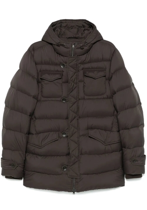 Herno black puffer jacket - Brown